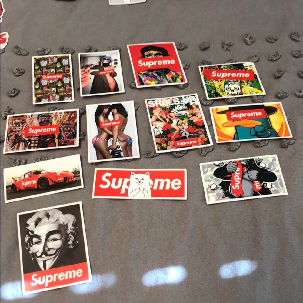 Supreme Stickers